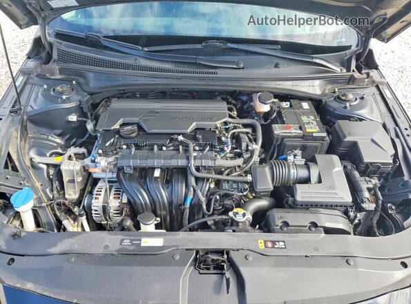 KMHLS4DG8RU716216 2024 HYUNDAI ELANTRA Black Вид задньої частини салону