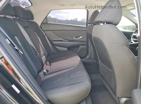 KMHLS4DG8RU716216 2024 HYUNDAI ELANTRA Black Вид задніх сидінь