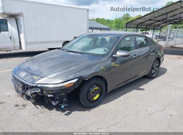KMHLS4DG8RU804408 2024 HYUNDAI ELANTRA Gray Передня ліва чверть
