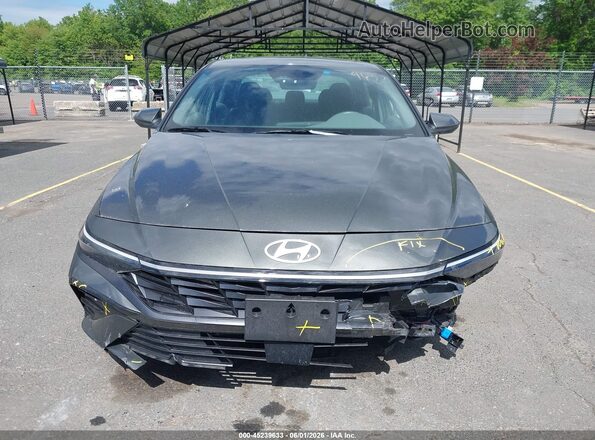 KMHLS4DG8RU804408 2024 HYUNDAI ELANTRA Gray Вид щитка приладів