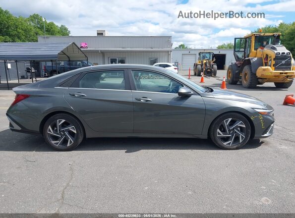 KMHLS4DG8RU804408 2024 HYUNDAI ELANTRA Gray Вид задньої частини салону