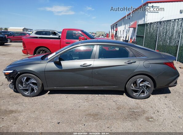 KMHLS4DG8SU046009 2025 HYUNDAI ELANTRA Green 