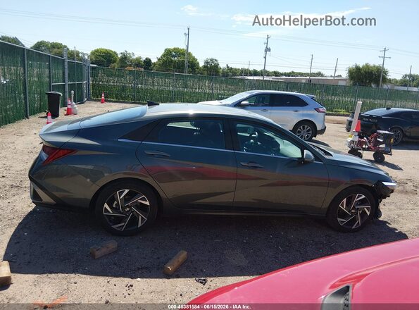 KMHLS4DG8SU046009 2025 HYUNDAI ELANTRA Green 