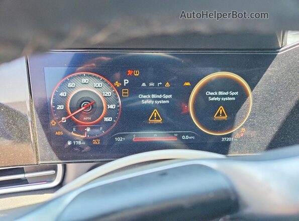 KMHLS4DG8SU862380 2025 HYUNDAI ELANTRA Blue 