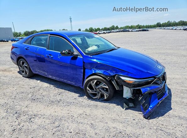 KMHLS4DG8SU862380 2025 HYUNDAI ELANTRA Blue 