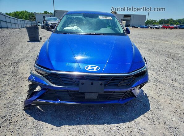 KMHLS4DG8SU862380 2025 HYUNDAI ELANTRA Blue 