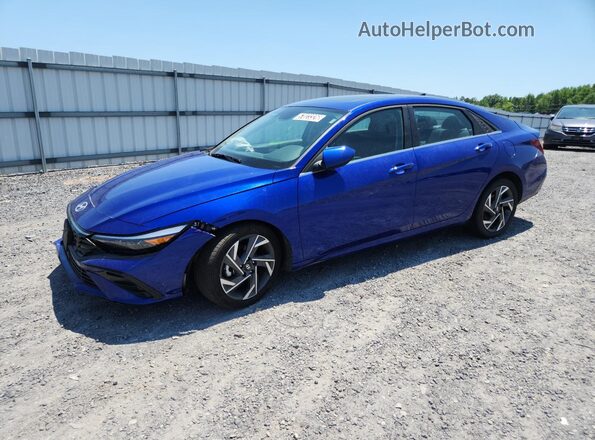 KMHLS4DG8SU862380 2025 HYUNDAI ELANTRA Blue 