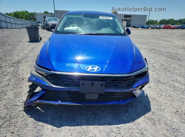 KMHLS4DG8SU862380 2025 HYUNDAI ELANTRA Blue 