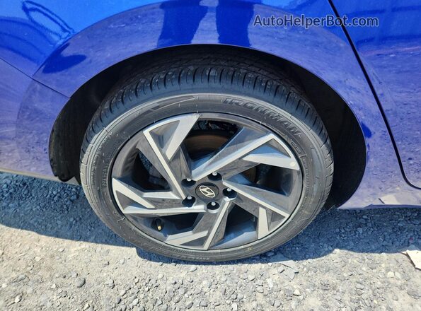 KMHLS4DG8SU862380 2025 HYUNDAI ELANTRA Blue 