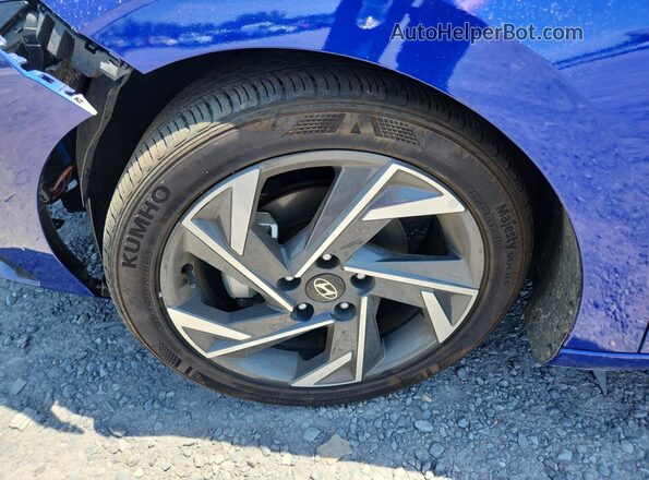 KMHLS4DG8SU862380 2025 HYUNDAI ELANTRA Blue 