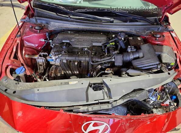 KMHLS4DG8SU924781 2025 HYUNDAI ELANTRA Red 