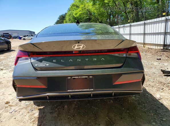 KMHLS4DG8SU945551 2025 HYUNDAI ELANTRA Gray Widok z tyłu