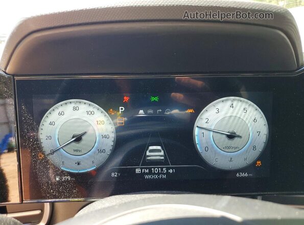 KMHLS4DG8SU945551 2025 HYUNDAI ELANTRA Gray Widok zestawu wskaźników
