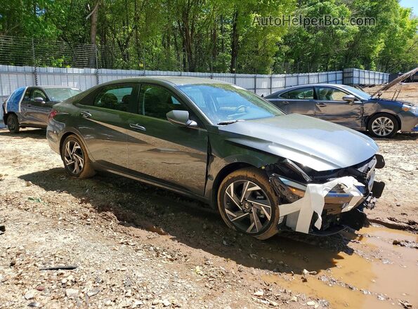 KMHLS4DG8SU945551 2025 HYUNDAI ELANTRA Gray Przód prawy