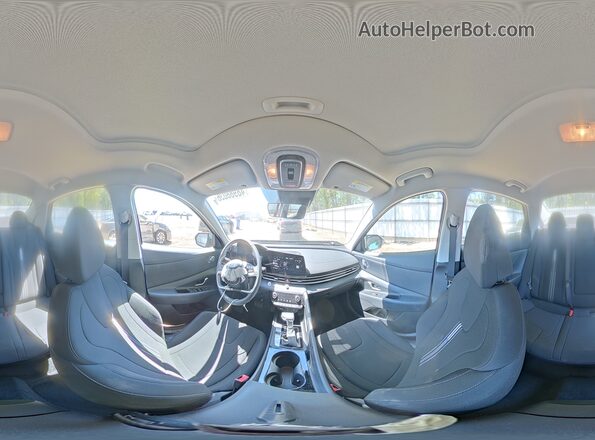 KMHLS4DG8SU945551 2025 HYUNDAI ELANTRA Gray Widok naklejki z numerem VIN