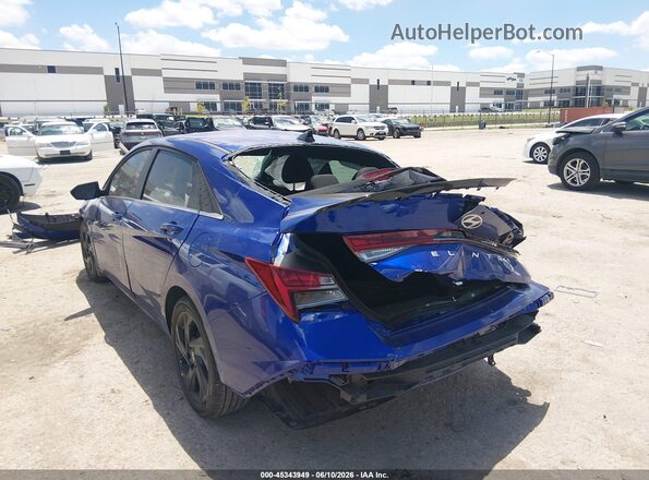 KMHLS4DG8TU132275 2026 HYUNDAI ELANTRA Blue Tył lewy