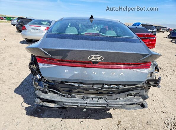 KMHLS4DG9RU678186 2024 HYUNDAI ELANTRA Gray Հետևի տեսք