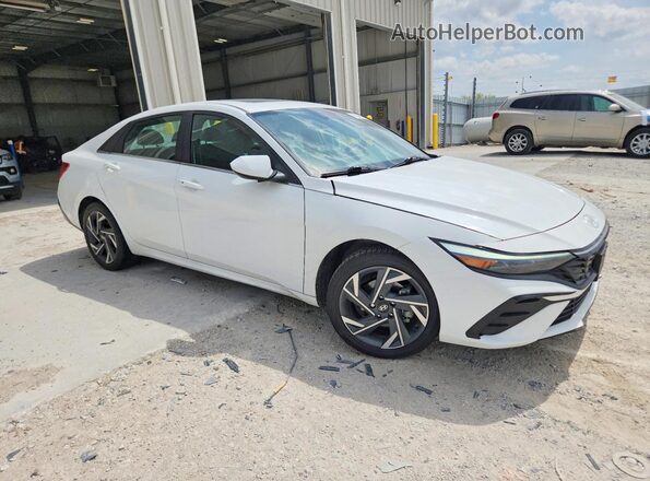 KMHLS4DG9RU783567 2024 HYUNDAI ELANTRA Белый Передняя правая четверть