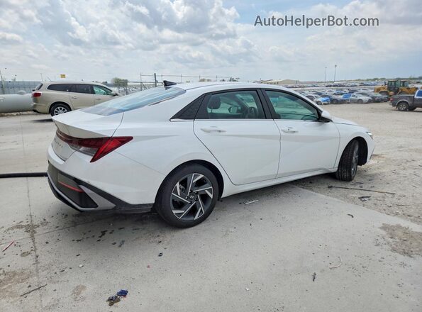 KMHLS4DG9RU783567 2024 HYUNDAI ELANTRA Белый Задняя правая четверть