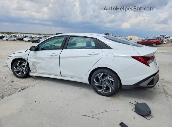 KMHLS4DG9RU783567 2024 HYUNDAI ELANTRA Белый Задняя левая четверть