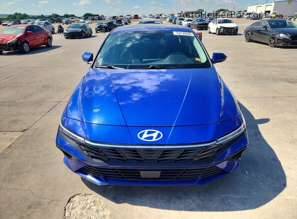 KMHLS4DG9RU784234 2024 HYUNDAI ELANTRA Blue წინა ხედი