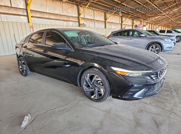 KMHLS4DG9RU794956 2024 HYUNDAI ELANTRA Black Առջևի աջ