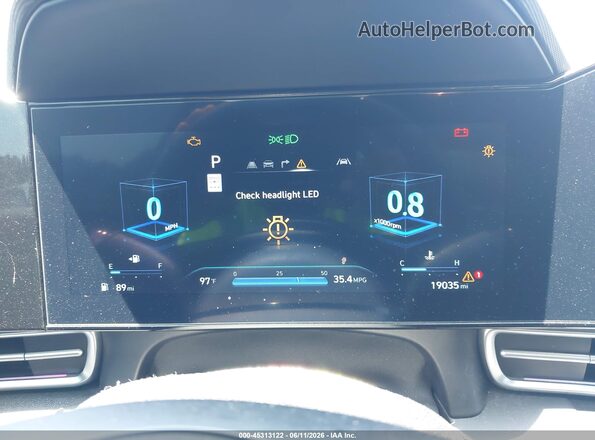KMHLS4DG9SU853784 2025 HYUNDAI ELANTRA Черный Вид задних сидений