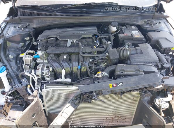 KMHLS4DG9SU853784 2025 HYUNDAI ELANTRA Черный Вид сзади
