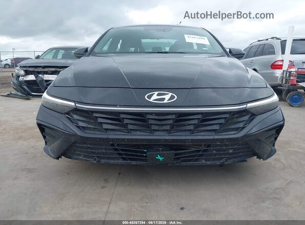 KMHLS4DG9SU921839 2025 HYUNDAI ELANTRA Black Front view