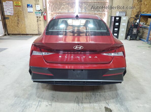 KMHLS4DG9SU926328 2025 HYUNDAI ELANTRA Red 
