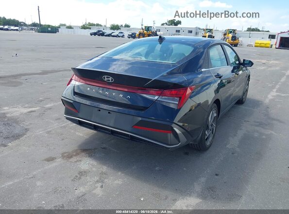 KMHLS4DG9SU935126 2025 HYUNDAI ELANTRA Black Tył prawy