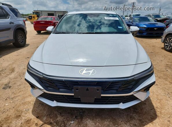 KMHLS4DG9SU939810 2025 HYUNDAI ELANTRA White Front view