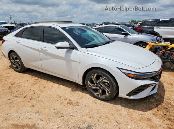 KMHLS4DG9SU939810 2025 HYUNDAI ELANTRA White Front right