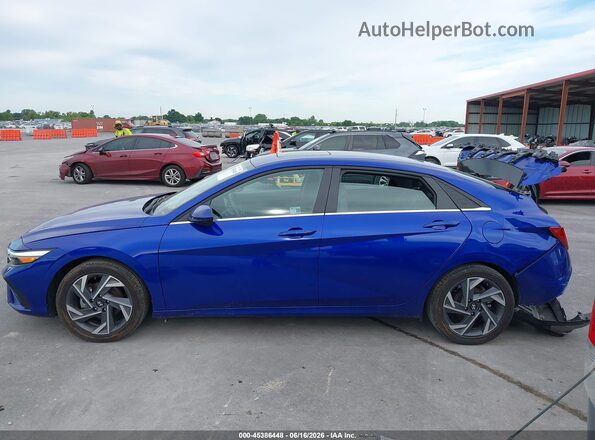 KMHLS4DG9SU951696 2025 HYUNDAI ELANTRA Blue 