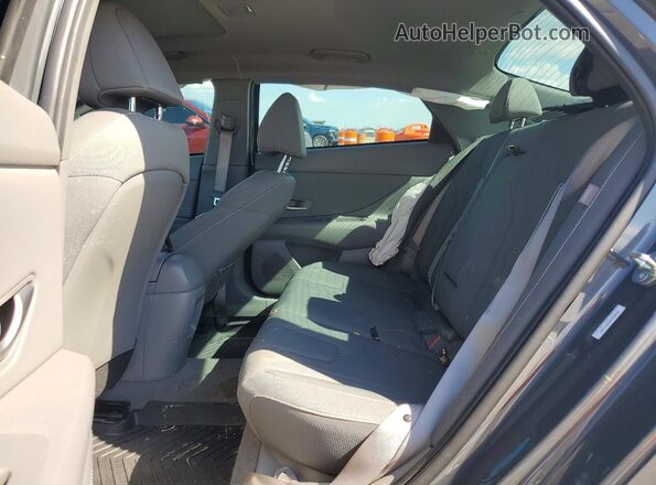 KMHLS4DG9SU966991 2025 HYUNDAI ELANTRA Gray Widok tylnych siedzeń