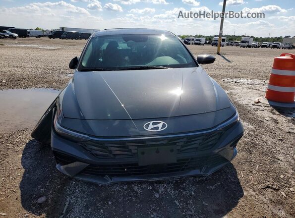 KMHLS4DG9SU966991 2025 HYUNDAI ELANTRA Gray Widok z przodu