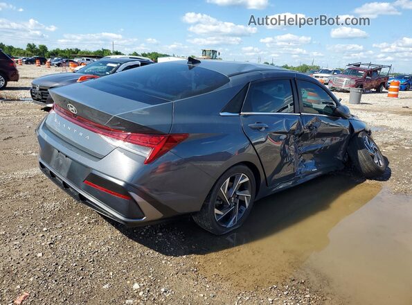 KMHLS4DG9SU966991 2025 HYUNDAI ELANTRA Gray Tył prawy