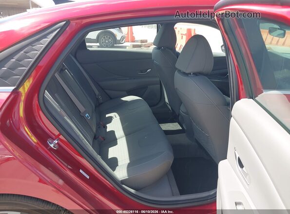 KMHLS4DG9SU967073 2025 HYUNDAI ELANTRA Красный Вид наклейки с VIN-кодом
