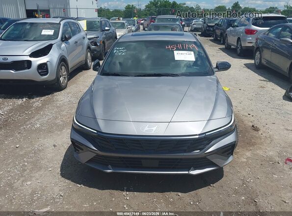 KMHLS4DG9TU120510 2026 HYUNDAI ELANTRA Gray ხელსაწყოთა პანელის ხედი