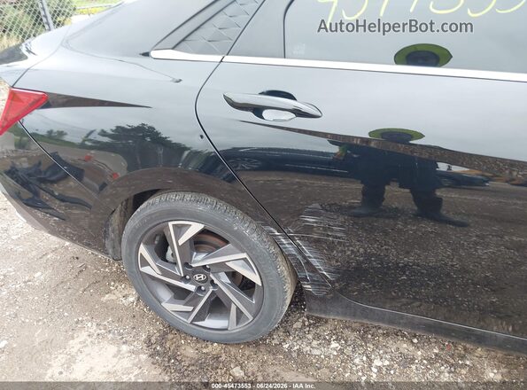 KMHLS4DGXRU654706 2024 HYUNDAI ELANTRA Black 