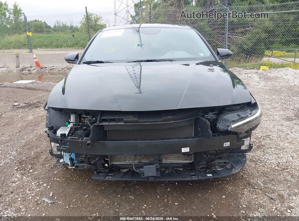 KMHLS4DGXRU654706 2024 HYUNDAI ELANTRA Black Rear interior view