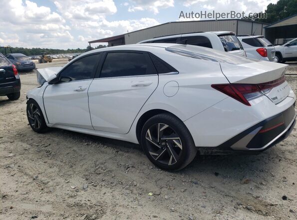 KMHLS4DGXRU705279 2024 HYUNDAI ELANTRA White Հետևի ձախ