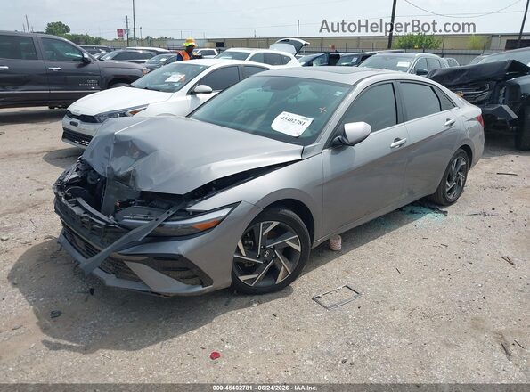KMHLS4DGXRU746396 2024 HYUNDAI ELANTRA Gray Przód lewy