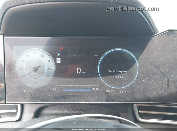 KMHLS4DGXRU746396 2024 HYUNDAI ELANTRA Gray Widok tylnych siedzeń