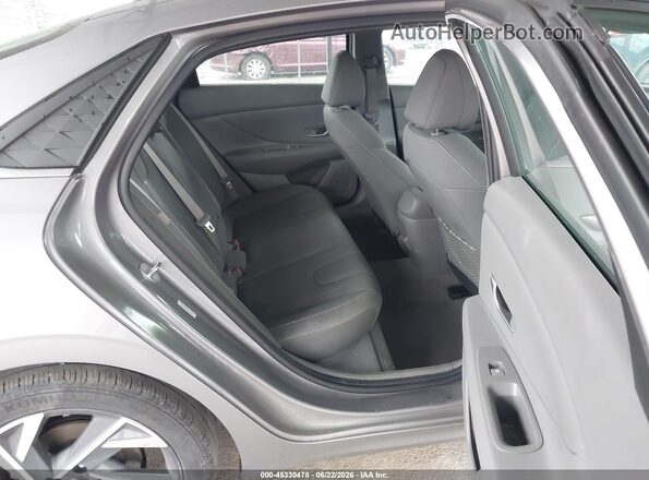 KMHLS4DGXRU811361 2024 HYUNDAI ELANTRA Gray VIN კოდის სტიკერის ხედი