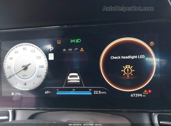 KMHLS4DGXRU811361 2024 HYUNDAI ELANTRA Gray უკანა სავარძლების ხედი