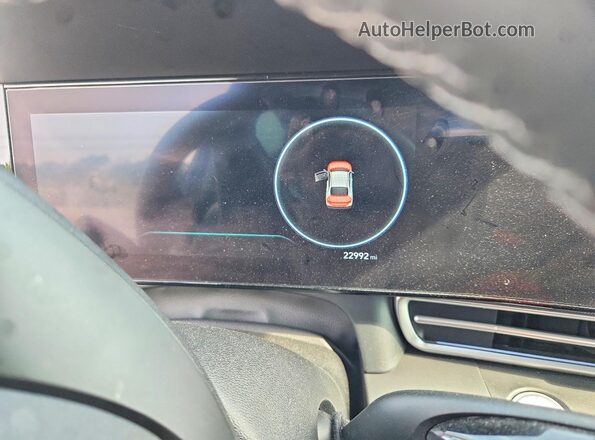 KMHLS4DGXSU001010 2025 HYUNDAI ELANTRA Серый Вид щитка приборов