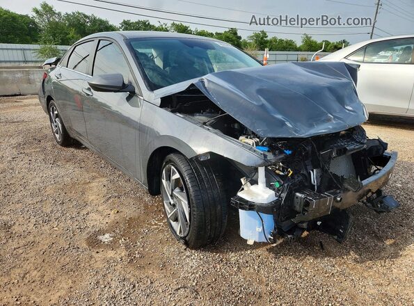 KMHLS4DGXSU001010 2025 HYUNDAI ELANTRA Серый Передняя правая четверть