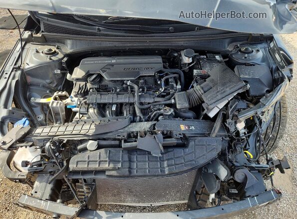 KMHLS4DGXSU001010 2025 HYUNDAI ELANTRA Серый Вид задней части салона