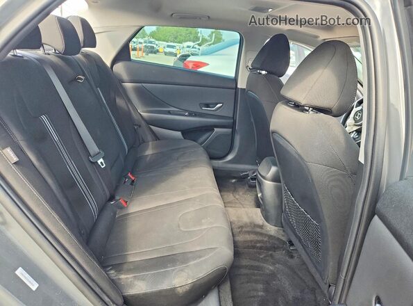 KMHLS4DGXSU001010 2025 HYUNDAI ELANTRA Серый Вид задних сидений